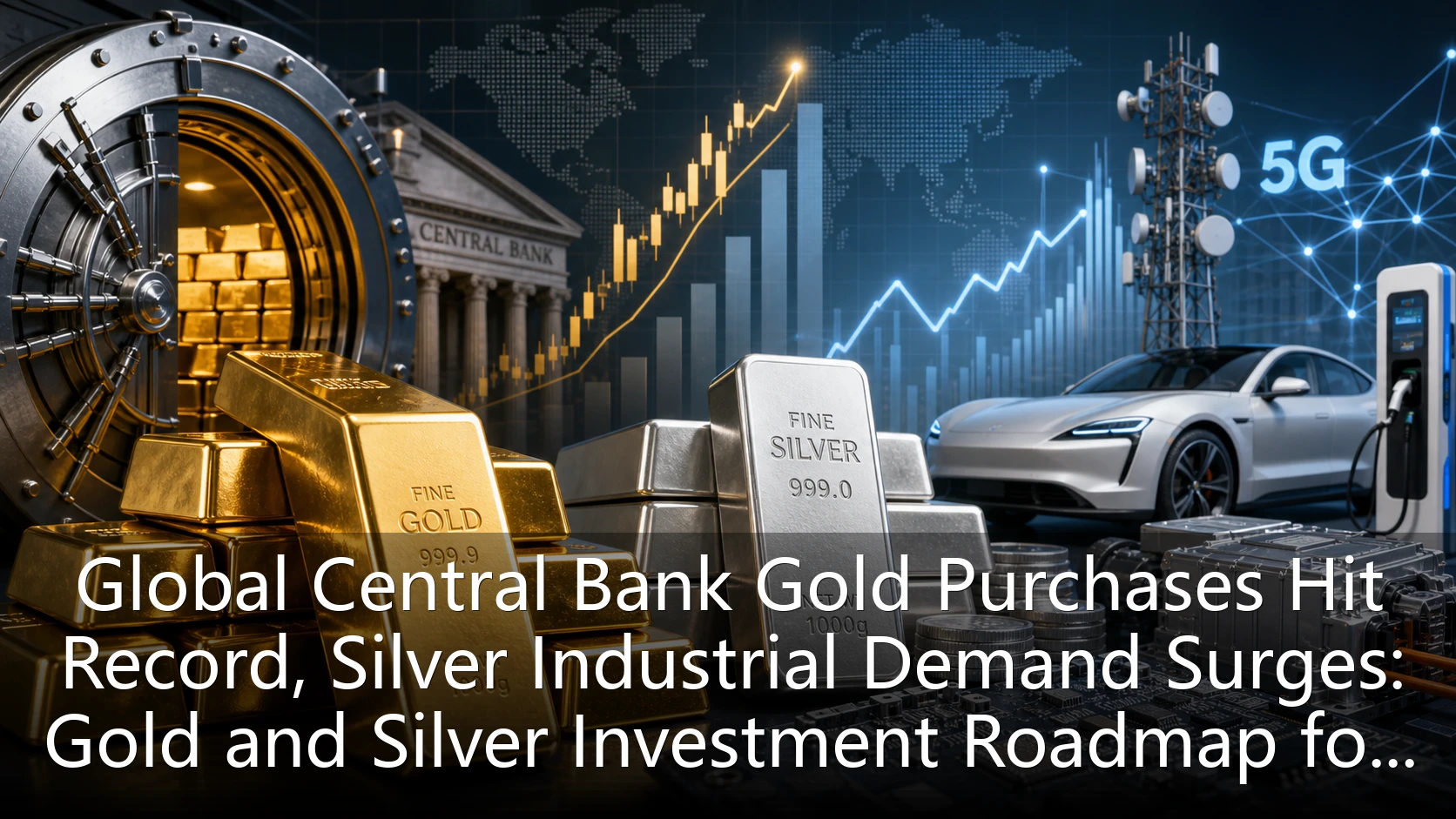 Global Central Bank Gold Purchases Hit Record, Silver Industrial Demand Surges: Gold and Silver Investment Roadmap for H2 2026