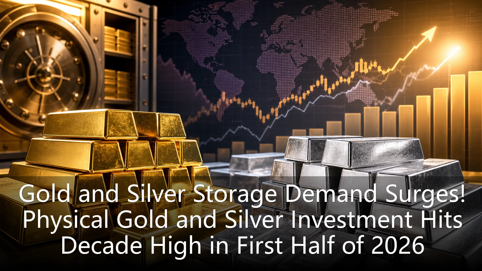 Gold and Silver Storage Demand Surges! Physical Gold and Silver Investment Hits Decade High in First Half of 2026