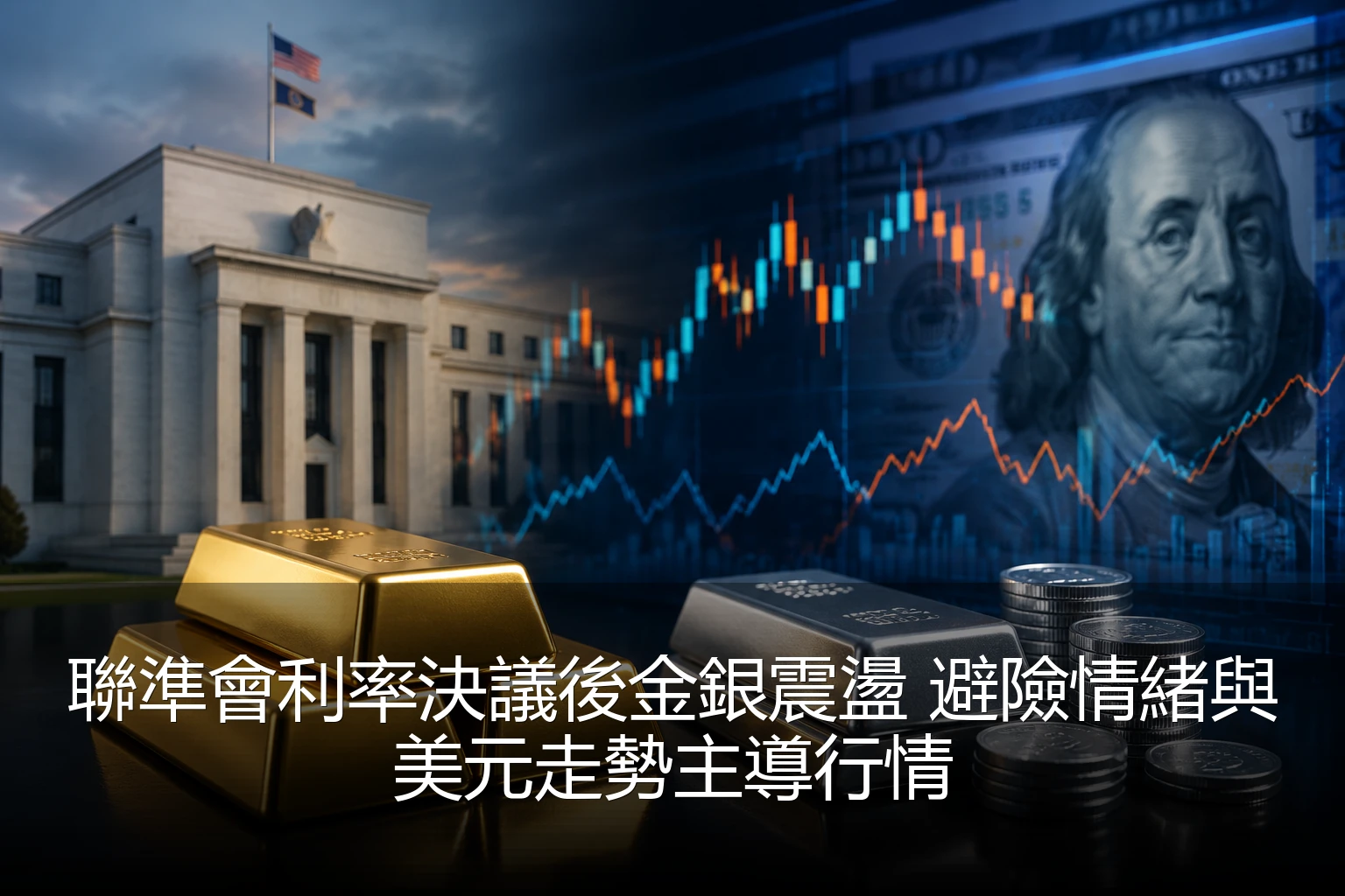 聯準會利率決議後金銀震盪 避險情緒與美元走勢主導行情