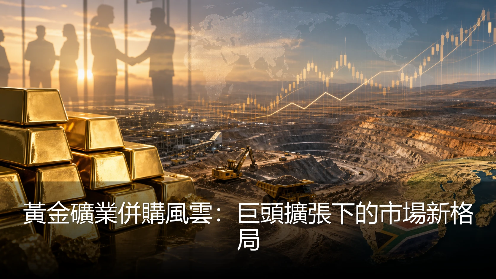 黃金礦業併購風雲：巨頭擴張下的市場新格局