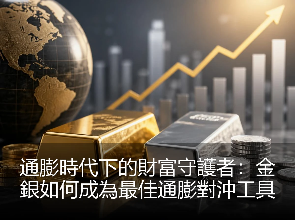 通膨時代下的財富守護者：金銀如何成為最佳通膨對沖工具