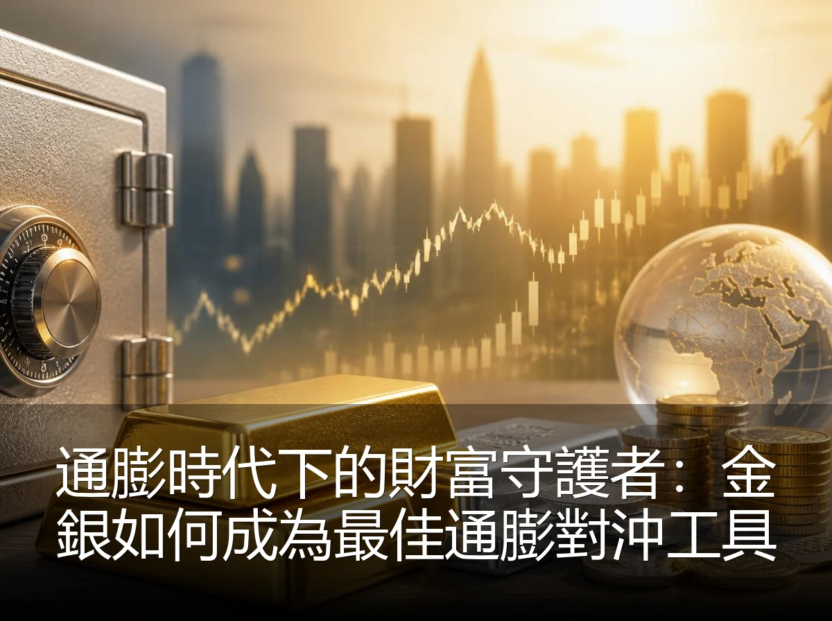 通膨時代下的財富守護者：金銀如何成為最佳通膨對沖工具